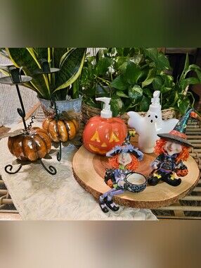 6PC Fall Halloween Decor Bundle